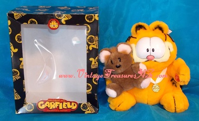 Garfield & Pooky “Best Friends” RARE “20 Years of Garfield Party On!” 20th Anniversary Musical Collector’s Edition Stuffed Animals Plush Toys Set in Original Box <b><span style='color:red'>***USPS PRIORITY MAIL SHIPPING INCLUDED – DOMESTIC ORDERS ONLY!***</span></b><span style='color:purple'> Image for Garfield & Pooky “Best Friends” RARE “20 Years of Garfield Party On!” 20th Anniversary Musical Collector’s Edition Stuffed Animals Plush Toys Set in Original Box <b><span style='color:red'>***USPS PRIORITY MAIL SHIPPING INCLUDED – DOMESTIC ORDERS ONLY!***</span></b><span style='color:purple'>